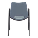  Zuo Desi 109536 Dining Chair - Azure Grey IMAGE 4