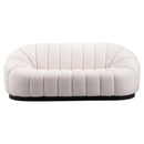  Zuo Bhutan 109341 Sofa - Cream IMAGE 3