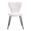  Zuo Thibideaux 109658 Dining Chair - Ivory IMAGE 3