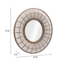  Zuo Toto A12263 Mirror - Antique Brown IMAGE 6