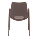  Zuo Desi 109730 Dining Chair - Brown & Walnut IMAGE 4