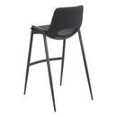  Zuo Desi 109540 Barstool - Black IMAGE 5