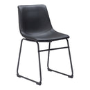  Zuo Smart 109648 Dining Chair - Black IMAGE 1