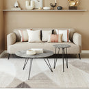  Zuo Kerris 109232 Coffee Table Set - Grey & Black IMAGE 10