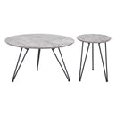  Zuo Kerris 109232 Coffee Table Set - Grey & Black IMAGE 4