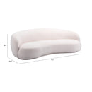  Zuo Tibet 109343 Sofa - Cream IMAGE 10