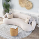  Zuo Tibet 109343 Sofa - Cream IMAGE 7