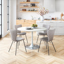  Zuo Thibideaux 109659 Dining Chair - Light Grey IMAGE 8