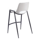  Zuo Desi 109538 Counter Stool - White IMAGE 5