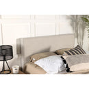  Coaster Furniture Kosmo 315993QF Upholstered Queen or Full Panel Headboard - Sand IMAGE 2