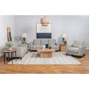  Coaster Furniture Bowen 506787 Upholstered Track Arm Tufted Accent Chair - Beige IMAGE 9