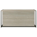  Coaster Furniture Loomis 805881 60-inch 4-Drawer Computer Desk - Whitewashed Grey IMAGE 7