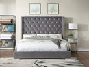 B581-Grey King Bed