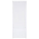  Coaster Furniture Jude 704254 3-shelf Engineered Wood Media Tower - High Gloss White IMAGE 7