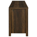  Coaster Furniture Madra 736273 2-door Engineered Wood 79" TV Stand - Dark Pine IMAGE 10