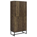 Coaster Furniture Carolyn 959640 2-door Engineered Wood Accent Cabinet - Rustic Oak IMAGE 6