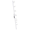  Coaster Furniture Zayan 969558 32 x 71 Inch Floor Mirror LED Lighting - White Gloss IMAGE 10