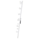  Coaster Furniture Zayan 969558 32 x 71 Inch Floor Mirror LED Lighting - White Gloss IMAGE 6