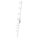  Coaster Furniture Zayan 969558 32 x 71 Inch Floor Mirror LED Lighting - White Gloss IMAGE 6