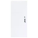  Coaster Furniture Zayan 969558 32 x 71 Inch Floor Mirror LED Lighting - White Gloss IMAGE 9