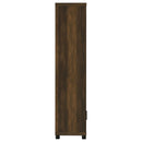  Coaster Furniture Sachin 707736 3-shelf Engineered Wood Media Tower - Dark Pine IMAGE 7