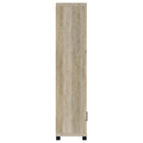 Coaster Furniture Sachin 707746 3-shelf Engineered Wood Media Tower - Distressed Pine IMAGE 8