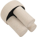  Color_Beige -- Meridian Larson Fabric Upholstered Stool IMAGE 5