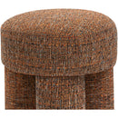  Color_Cognac -- Larson Cognac Fabric Upholstered Stool IMAGE 6