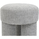 Color_Grey -- Larson Grey Fabric Upholstered Stool IMAGE 6