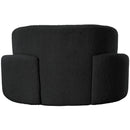  Manufacturer Color_Black -- Meridian Principessa Stationary Fabric Chair IMAGE 3