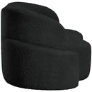  Manufacturer Color_Black -- Meridian Principessa Stationary Fabric Loveseat IMAGE 7