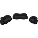  Manufacturer Color_Black -- Meridian Principessa Stationary Fabric Sofa IMAGE 13