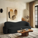  Manufacturer Color_Black -- Meridian Principessa Stationary Fabric Sofa IMAGE 2