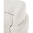  Manufacturer Color_Cream -- Principessa Cream Boucle Fabric Upholstered Chair IMAGE 10