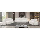  Manufacturer Color_Cream -- Principessa 90" Cream Boucle Fabric Upholstered Sofa IMAGE 15