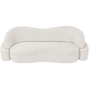  Manufacturer Color_Cream -- Principessa 90" Cream Boucle Fabric Upholstered Sofa IMAGE 5