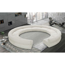  Manufacturer Color_Cream -- Meridian Bale Fabric 10 pc Sectional IMAGE 2