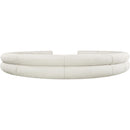  Manufacturer Color_Cream -- Meridian Bale Fabric 10 pc Sectional IMAGE 3