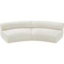  Manufacturer Color_Cream -- Meridian Bale Fabric 2 pc Sectional IMAGE 5