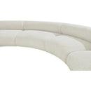  Manufacturer Color_Cream -- Meridian Bale Fabric 2 pc Sectional IMAGE 8