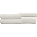  Manufacturer Color_Cream -- Meridian Bale Fabric 2 pc Sectional IMAGE 3