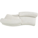  Manufacturer Color_Cream -- Meridian Bale Fabric 2 pc Sectional IMAGE 4