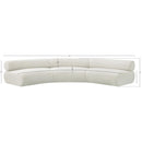  Manufacturer Color_Cream -- Meridian Bale Fabric 3 pc Sectional IMAGE 12