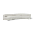  Manufacturer Color_Cream -- Meridian Bale Fabric 3 pc Sectional IMAGE 1