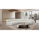  Manufacturer Color_Cream -- Meridian Bale Fabric 3 pc Sectional IMAGE 2