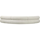 Manufacturer Color_Cream -- Meridian Bale Fabric 3 pc Sectional IMAGE 3