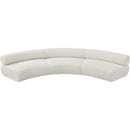  Manufacturer Color_Cream -- Meridian Bale Fabric 3 pc Sectional IMAGE 5