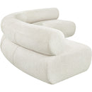  Manufacturer Color_Cream -- Meridian Bale Fabric 3 pc Sectional IMAGE 7