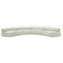  Manufacturer Color_Cream -- Meridian Bale Fabric 4 pc Sectional IMAGE 11