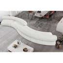  Manufacturer Color_Cream -- Meridian Bale Fabric 4 pc Sectional IMAGE 2